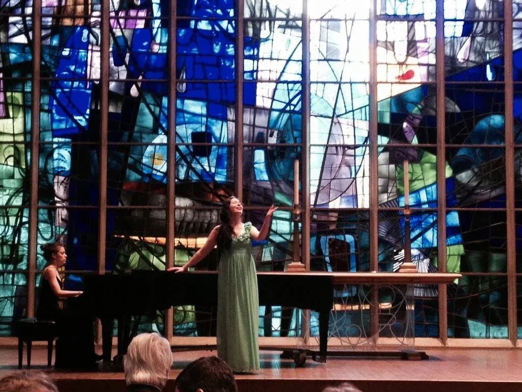 A performance at the club's annual music competition